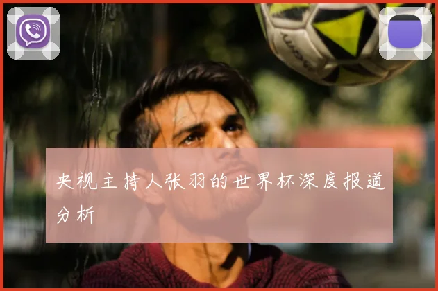 央视主持人张羽的世界杯深度报道分析