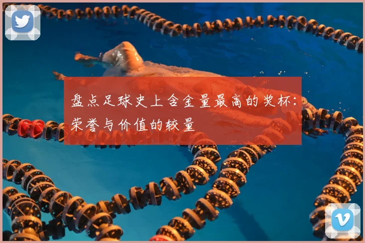 盘点足球史上含金量最高的奖杯：荣誉与价值的较量